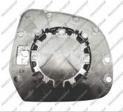 PRASCO Spiegelglas, Außenspiegel DS0147514 links, konvex | Compatibel met: DACIA DOKKER Express Kasten/Großraumlimousine, DOKKER Großraumlimousine, DUSTER, LODGY, NISSAN MICRA IV