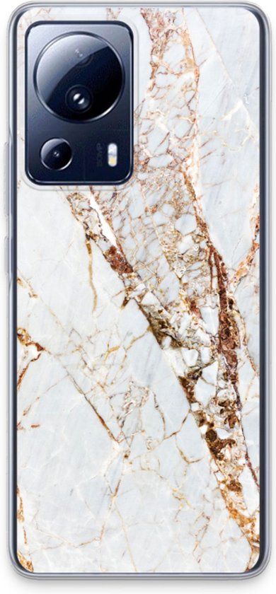 Case Company Xiaomi 13 Lite Case - Gold Marble Soft Cover