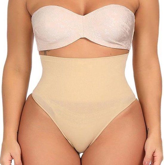 Corrigerend Slipje - Beige - Maat 38/40 - Medium Correctie