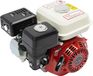Moteur à essence - 4 temps, refroidi par air - 212 cm³ - 3000 W, 7,5 ch - 3600 tr/min - vilebrequin de 2 cm - démarrage par cordon - allumage transistor - Rouge
