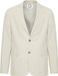 Casual Friday DK Company A/S Linnen mix blazer Casual Friday Bille 0144 Kasteel grijs melange Slim Fit Mannen Maat 48