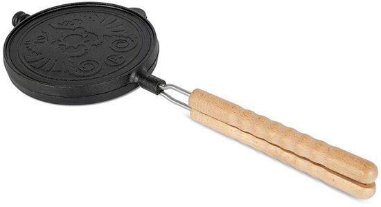 Petromax Gietijzeren Wafel IJzer met Draaiframe - PX WF-TX