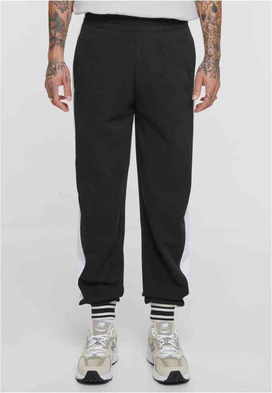 Urban Classics Retro Trainingsbroek - Zwart - Maat S - Heren
