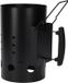 Cookinglife BBQ Starter - Brikettenstarter Kolenstarter - Charcoal Starter - Hittebestendig Metaal - Zwart Zonder Aanmaakblokjes - 30,5 cm 1 Stuk