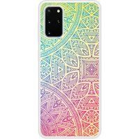 Samsung Galaxy S20 Mandala pastel verstevigd hoesje met sublimatie bedrukking