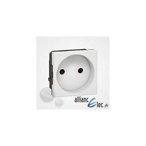 LEGRAND 077110 stopcontact 2P mozaïek wit