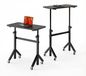Merkloos Verstelbaar bureau - In hoogte verstelbaar - Wieltjes - 80 x 40 cm - Tot 118 cm