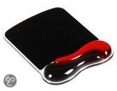 Leitz Kensington Duo Gel Ergonomische Muismat Met Polssteun - Zwart/Rood
