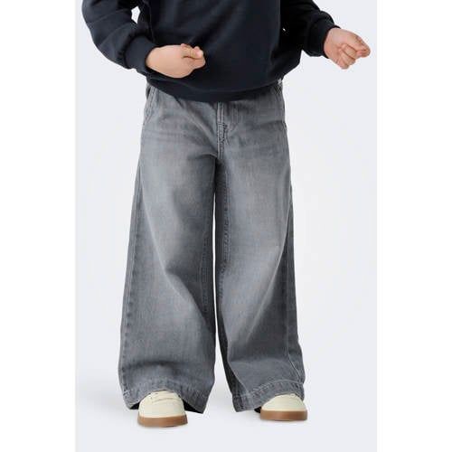 ONLY KIDS ONLY KMGCOMET wide leg jeans - grijs