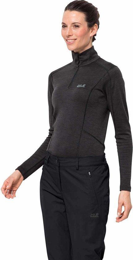 Jack Wolfskin Parana Pants W - Damesbroek - Zwart - Maat 38 - Lente/Zomer 2021