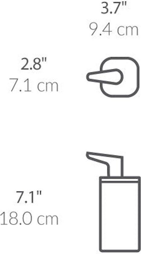 Simplehuman Zeepdispenser Pulse Handpomp RVS 295 ml - Zilver