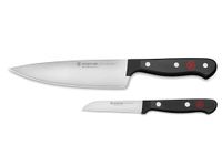 WÜSTHOF Gourmet messenset met 2 keukenmessen, zwart