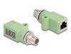 DeLOCK 60681 M12 RJ45 Groen Adapter Cat5e