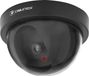 Cabletech LED Dome Dummy Camera - Met Led Indicatie en Sticker - Op batterijen - DK-2 - Zwart