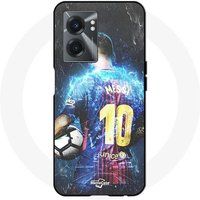 Maniacase Hoesje Realme V23 Lionel Messi voetbal superster