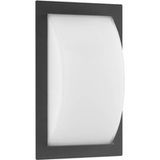 LCD Ivett LCD LED outdoor wall lamp, graphite, motion detector