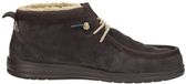 HEYDUDE Wally Mid GripR Warmth Heren Instappers Mole Brown - Maat 41
