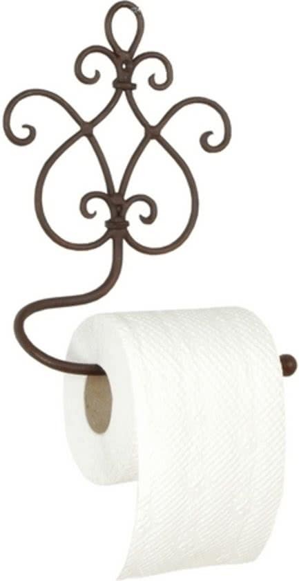 Clayre & Eef - Toiletpapierhouder - 17 x 7 x 22 cm - bruin