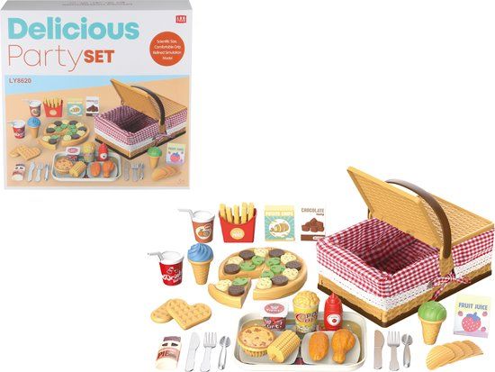 Picnic Set - Multi-color - Plastic - 3+ Years