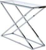 Jahnke Moebel Xtra Glas / Chroom Sidetable