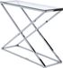 Jahnke Moebel Xtra Glas / Chroom Sidetable