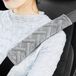 HORCONDORM S.R.L. 2 Pack Universal Auto Veiligheidsgordel Pads Cover pour plus de confort de conduite, Ceinture de sécurité, Housse d'épaule, Coussinet de harnais pour accessoires d'intérieur de voiture (gris)