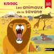 Les Kididoc Les animaux de la savane - Livre animé