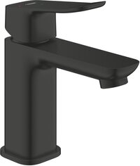 GROHE Dice Wastafelmengkraan - S-Size - Matte Black - Inclusief Push-Open Waste