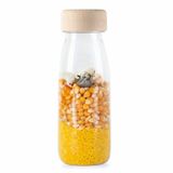 Petit Boum - Babyspeelgoed sensorische fles met geluid - Geel