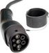 ROLINE Auto oplaadkabel Type2, 3-fase, 480VAC (3P+N+E), 32 A, 22 kW, Spiraalkabel (bruikbaar 5m)