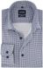 Olymp Chemise Bleu Manches Longues Coupe Regular Coton à Carreaux EU41