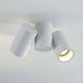 Arcchio Gesina Plafondlamp Wit Aluminium Metaal 2-Lichts GU10