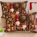 PETTI Artigiani Italiani 2 kerstkussenslopen kabouter 07 50 x 80 cm