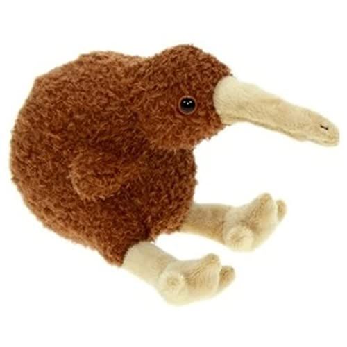 Pluche kiwi vogel knuffel 19 cm - Bruin