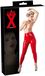 Late X Latex Leggings voor dames Kruis XL