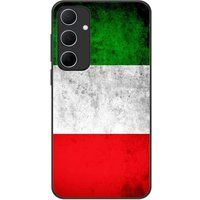 Samsung Galaxy A35 Drapeau italie Verstevigd hoesje met sublimatie bedrukking