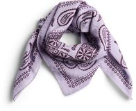 PIECES PCJOLANDA SQUARE SCARF BC Sjaal Katoen Pastel Lilac