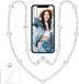 Universeel Universele telefoonketting - Zilver