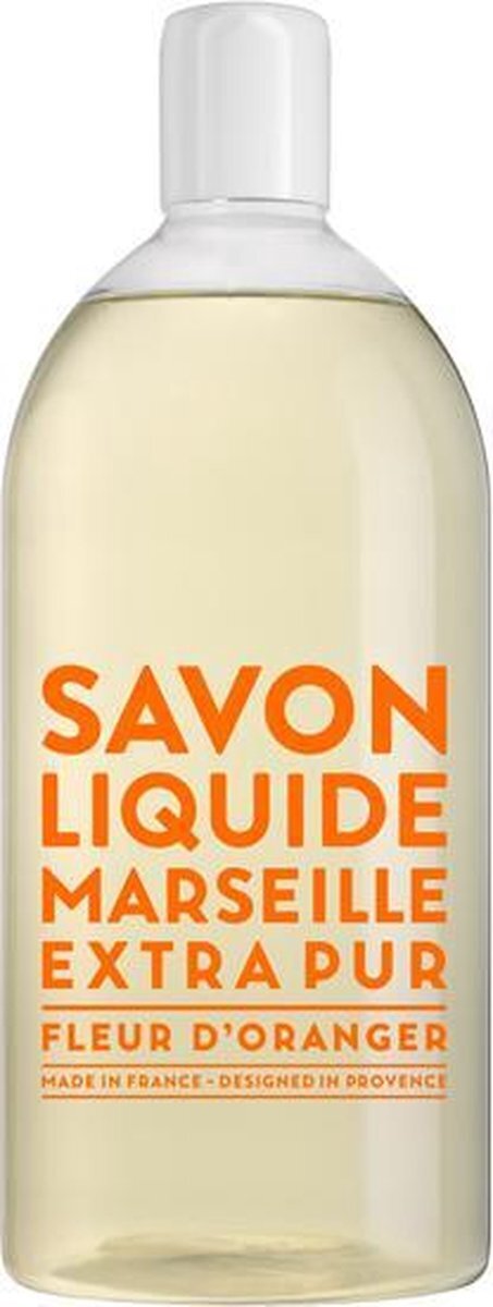 Compagnie de Provence Savon de Marseille vloeibare handzeep Extra Pur Fleur d'Oranger 1 liter navulling