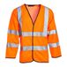 Blackrock Hi-Vis oranje vest met lange mouwen, volledig EN gecertificeerd - 2XL