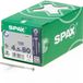 Spax Spaanplaatschroeven Pozidrive 2 Platkop 4,5 x 80mm Voldraad WIROX (100 stuks)