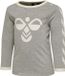 Hummel kinder-T-shirt met lange mouwen 'Flipper' L/S grijs gemêleerd