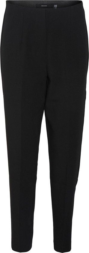 Vero Moda VMSANDY HR TAPERED Broek Dames Zwart - Maat S x L30