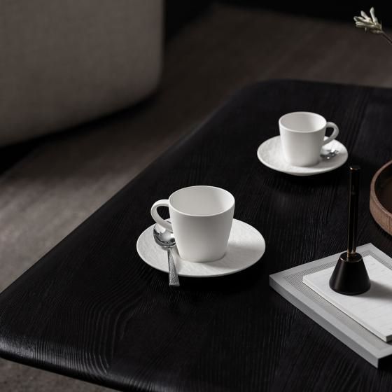 Villeroy & Boch Manufacture Rock - White Coffee Cup - 220ml
