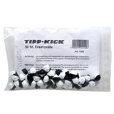 Tipp Kick reserveballen, 12 hoekig 50 Stuk zwart - wit