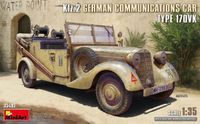 MiniArt Modelbouwpakket Militaire voertuigen - 35492 Kfz.2 Type 170VK - Militair Duits Communicatievoertuig Plastic - 1:35 - Modelbouw