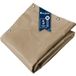 Tecplast Bâche Toiture 3x3 M Lp506to Beige Foncé - Garantie 5 Ans - Bâche D'Étanchéité En Pvc Pour Couvreur Et Charpentier