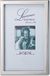 Lawrence Frames 710646 Zilveren standaard metalen fotolijst, 4 bij 6-inch