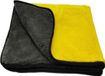 Heble® 2x Premium Microvezel Auto Droogdoek - 30cm x 30cm - Geel/Grijs