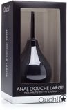 Ouch! Anaal Douche voor Intieme Reiniging - Large - Zwart